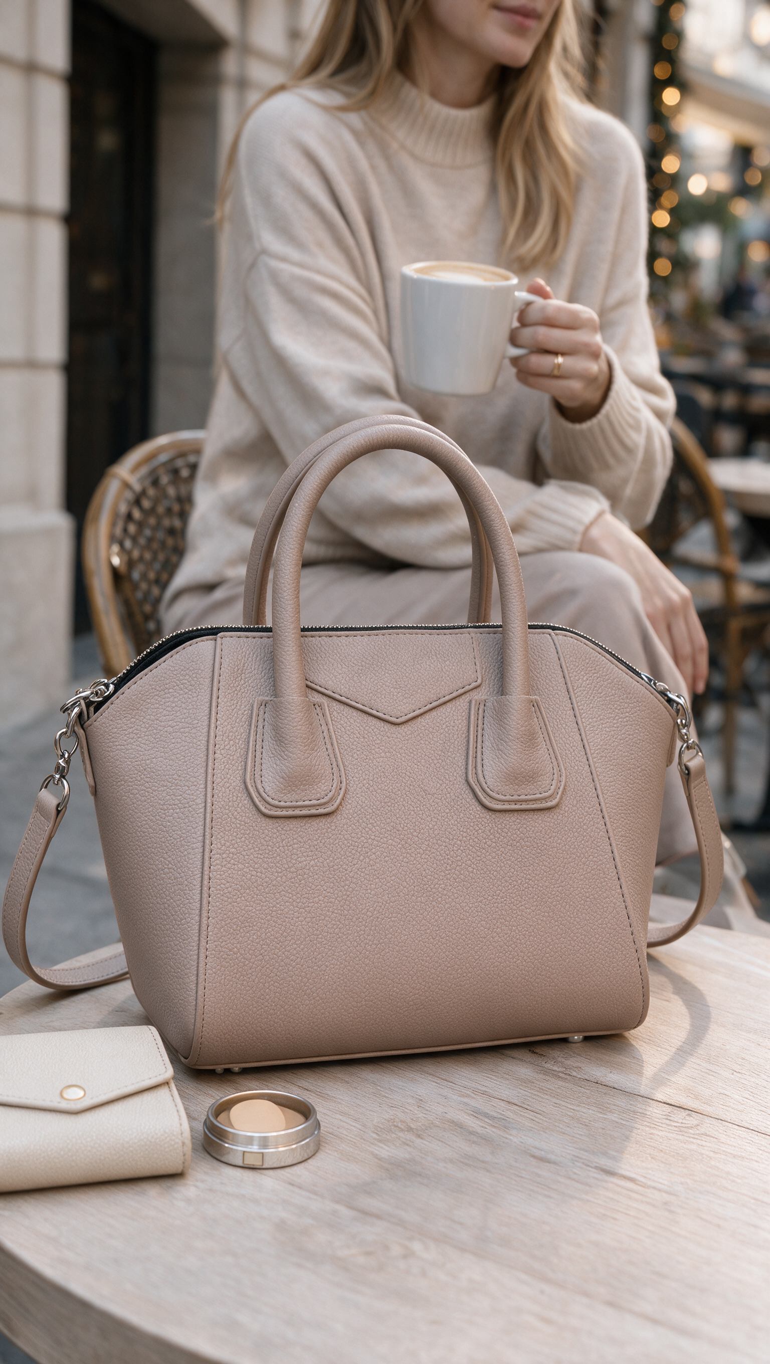 SYSL handbag styled for a weekend city plan