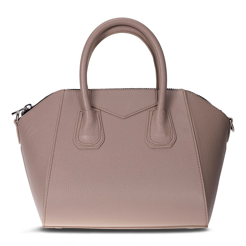 Beige SYSL handmade leather handbag